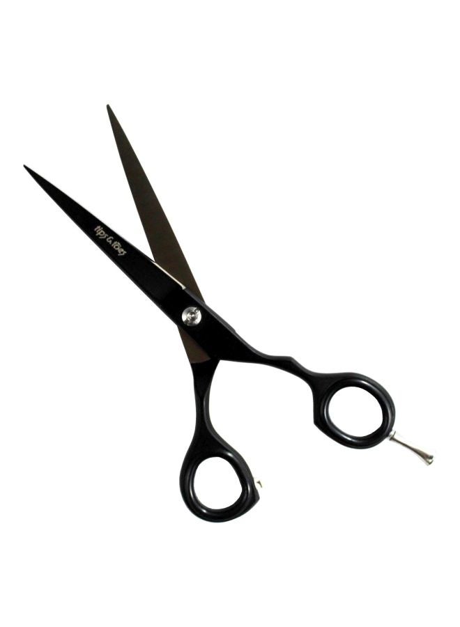 Tips & Toes Professional Barber Scissors Black 16.5cm  - Image 2