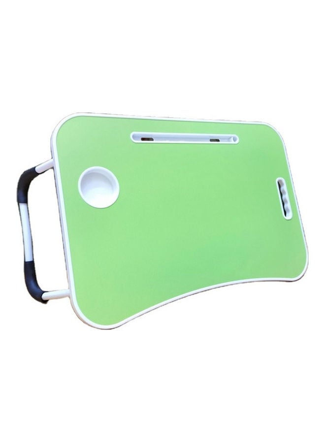 Foldable Laptop Table With Cup Holder Green - Image 2