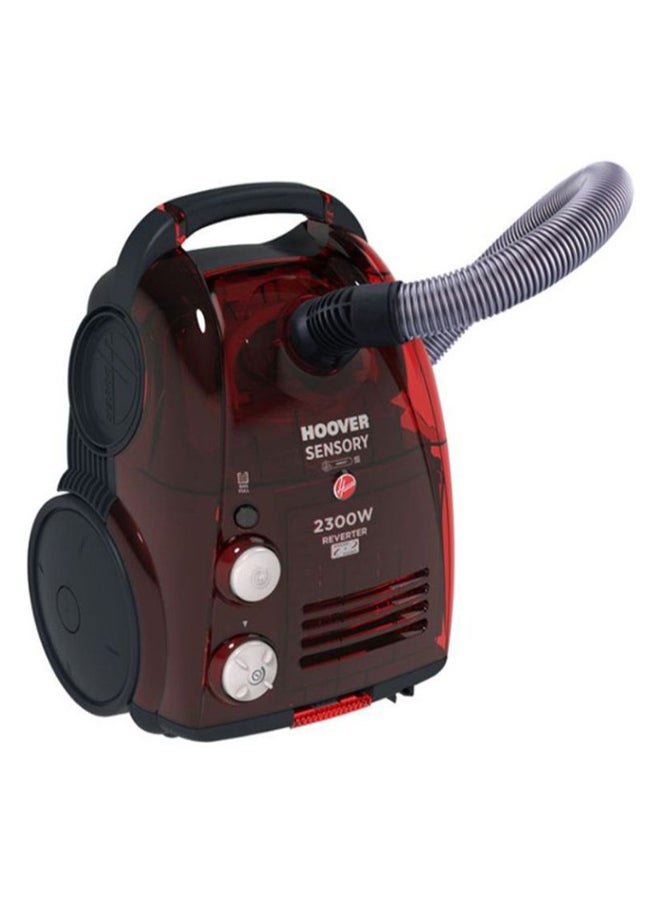 هوفر مكنسة كهربائية صغيرة 3.2 L 2300 W TC5235020 رمادي / أحمر / أسود - Image 1