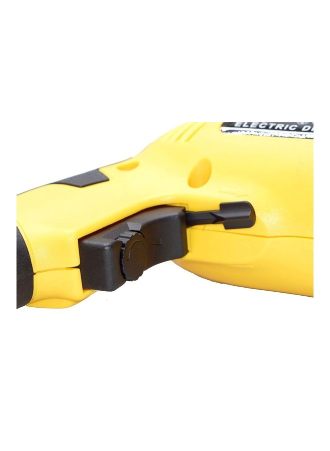 Corded Drill with 13mm Keychuck, Variable Speed Electric Masnory Power Tools - 450 Watts (DN-2015) Yellow 27.8 x 24.8 x 7.6cm