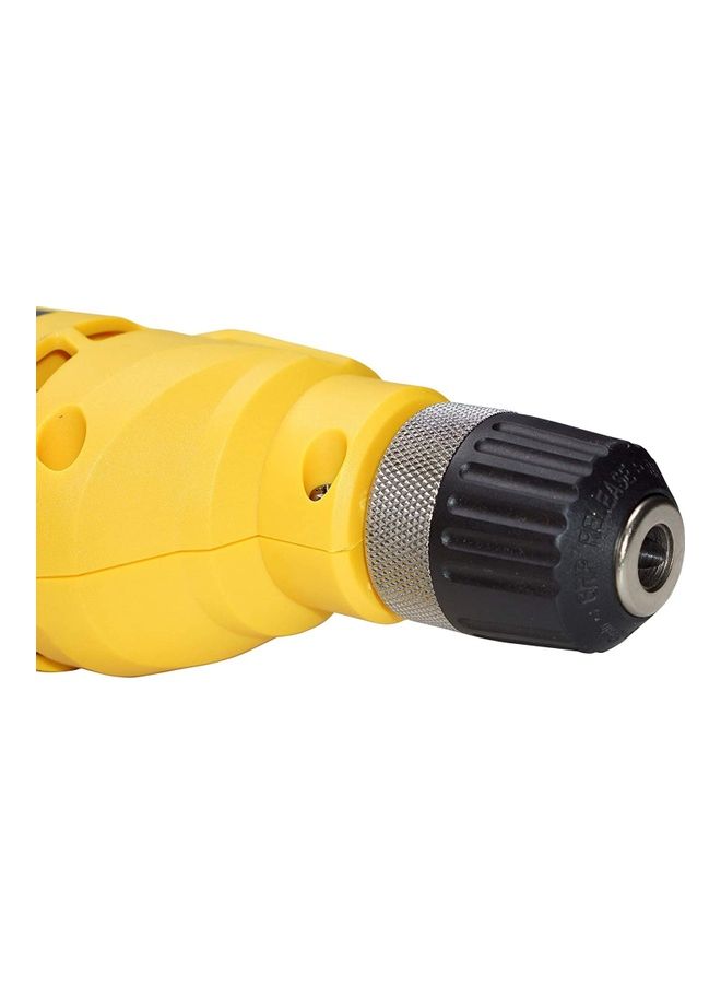 Corded Drill with 13mm Keychuck, Variable Speed Electric Masnory Power Tools - 450 Watts (DN-2015) Yellow 27.8 x 24.8 x 7.6cm