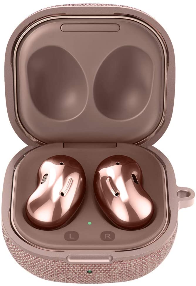 Spigen Urban Fit Protective Cover for Samsung Galaxy Buds 2 (2021) / Galaxy Buds Pro (2021) / Galaxy Buds Live (2020) Case Bronze - Image 3