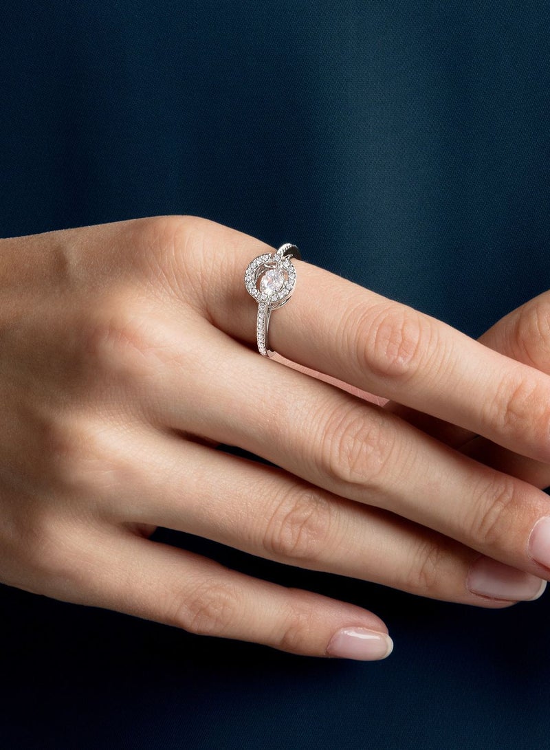SWAROVSKI - Sparkling Dance Round Ring - Image 1