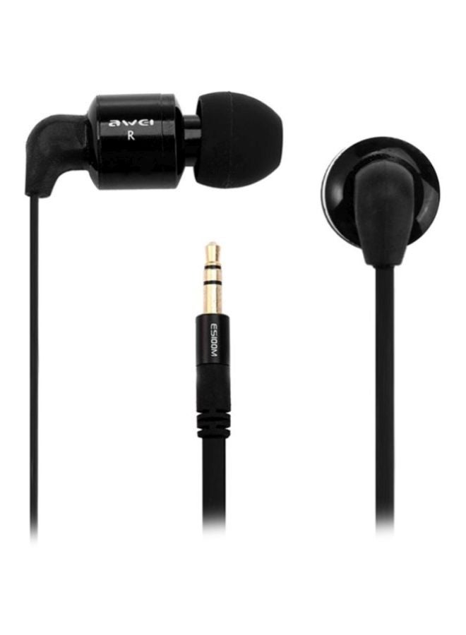 Awei Wired In-Ear Headphones Black