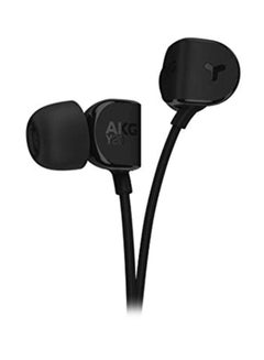AKG Wired In-Ear Headphones With Mic Black  - Image 1