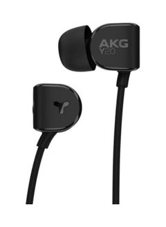AKG Wired In-Ear Headphones With Mic Black  - Image 2