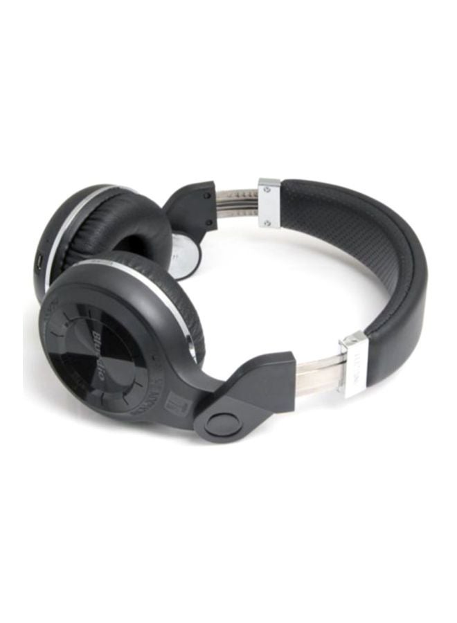 Bluedio - T2 Bluetooth Over-Ear Headphones With Mic Black - Image 1
