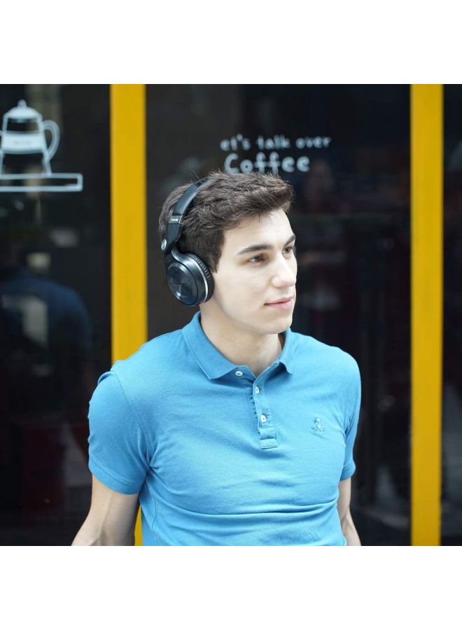 Bluedio - T2 Bluetooth Over-Ear Headphones With Mic Black - Image 1