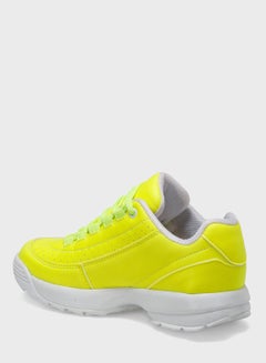 FLO Kids Casual Sneaker Neon Yellow  - Image 3