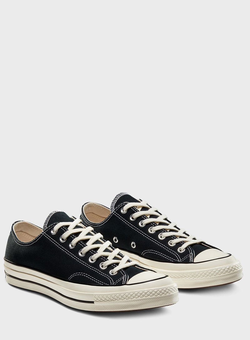 CONVERSE Men's Chuck Taylor All Star 70's Low Top Sneakers Black - Image 1