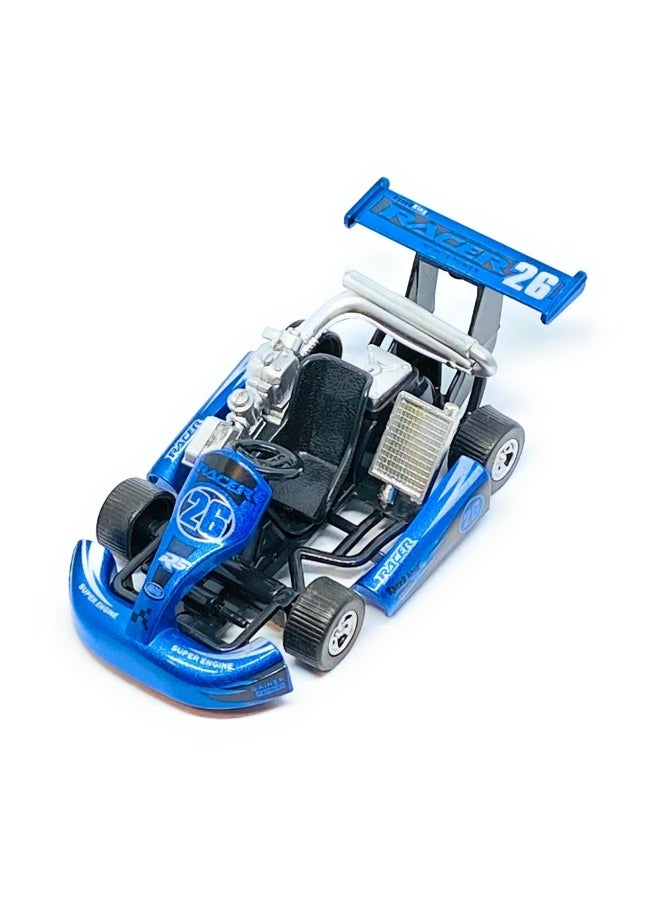 Die Cast Simulating True Style Blue Car Set of 1 15.8 x 7.7 x 6.9cm