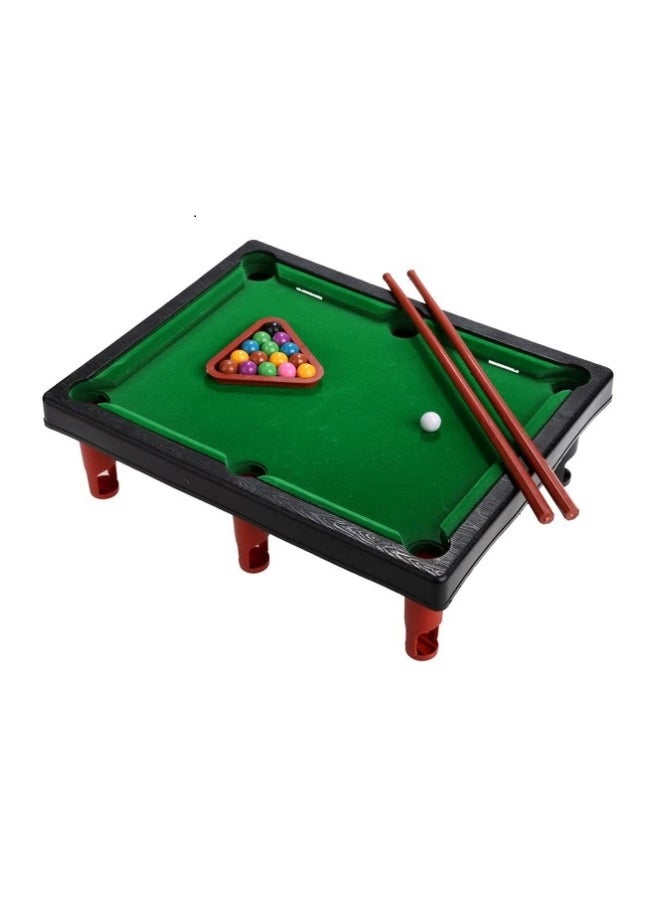 Generic - Biliard Mini Pool Table With Cues, 35 x 20 x 3cm - Image 1