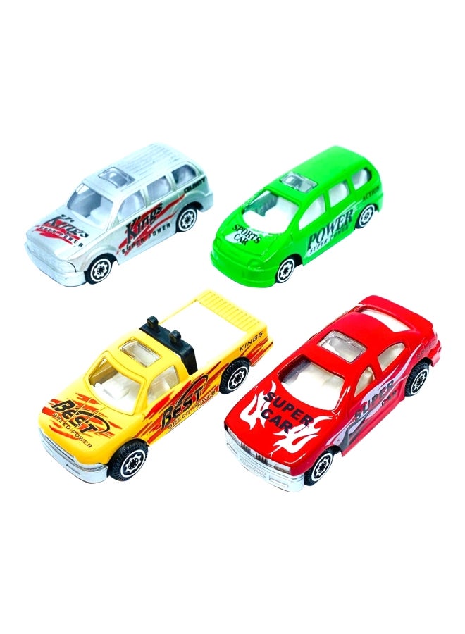 Set Of 4 Die Cast Speed Wheel Car Set 25 x 10 x 4cm - Image 1