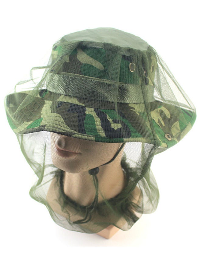 Generic - Outdoor Fishing Camping Anti-Mosquito Fly Insect Face Protection Cover Mesh Net 20 x 10 x 20cm - Image 1