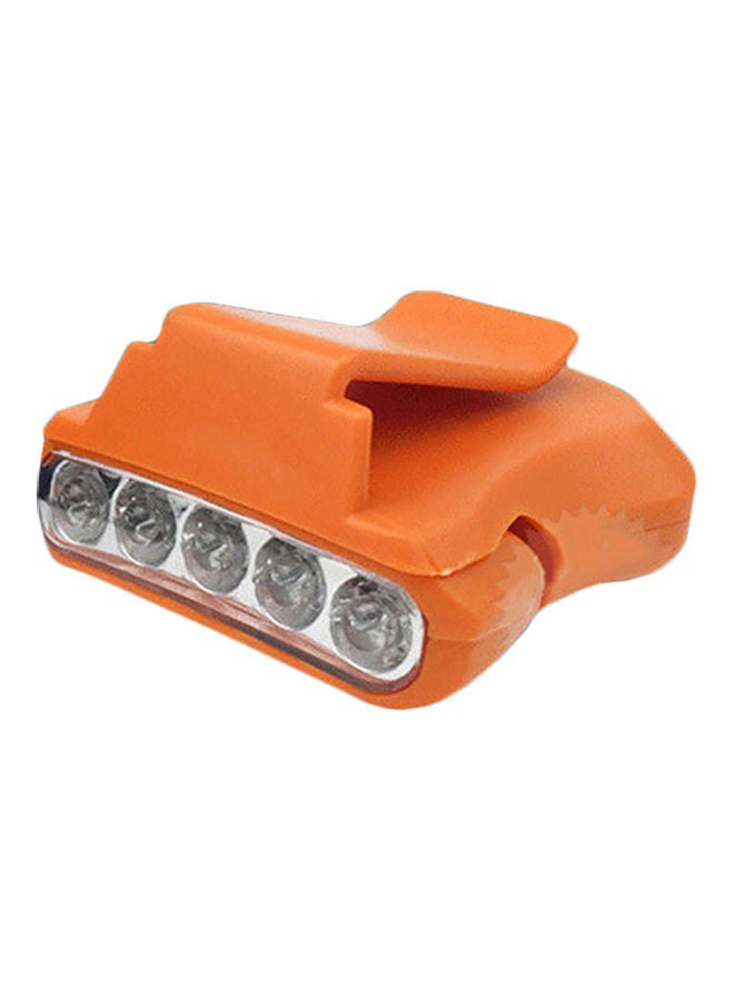 Generic - 5LED Headlamp Cap Light Fishing Camping Clip-on Hiking Hat Head Lamp Lantern 20 x 10 x 20cm - Image 1