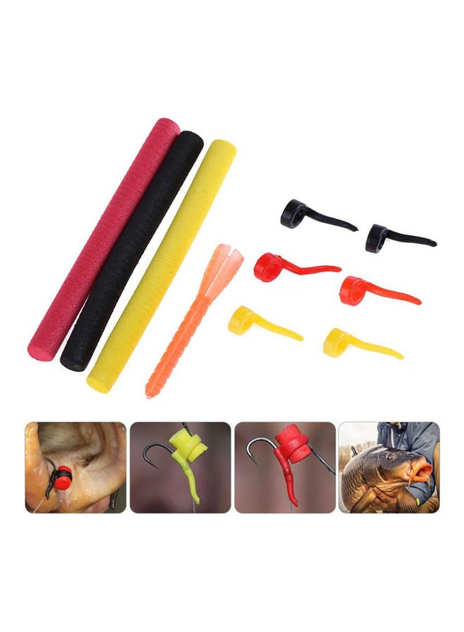 10Pcs Carp Fishing Lure DIY Materials Sleeve+Foam Pop Up Bait for Zig Aligna Kit 20 x 10 x 20cm