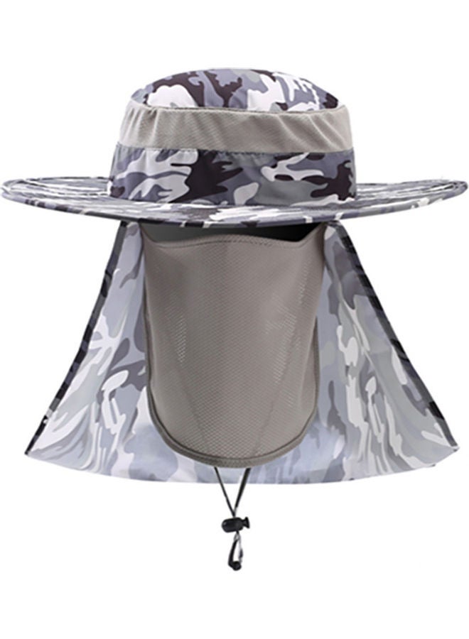 Generic Sun Hat With Face Protection Cloth 20 x 10 x 20cm - Image 1