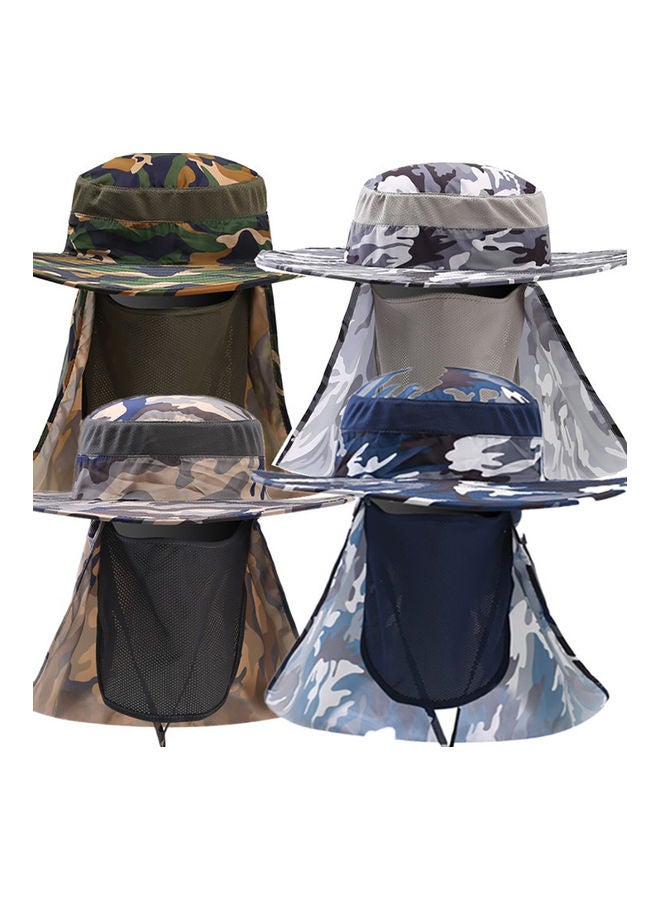 Generic Sun Hat With Face Protection Cloth 20 x 10 x 20cm - Image 3