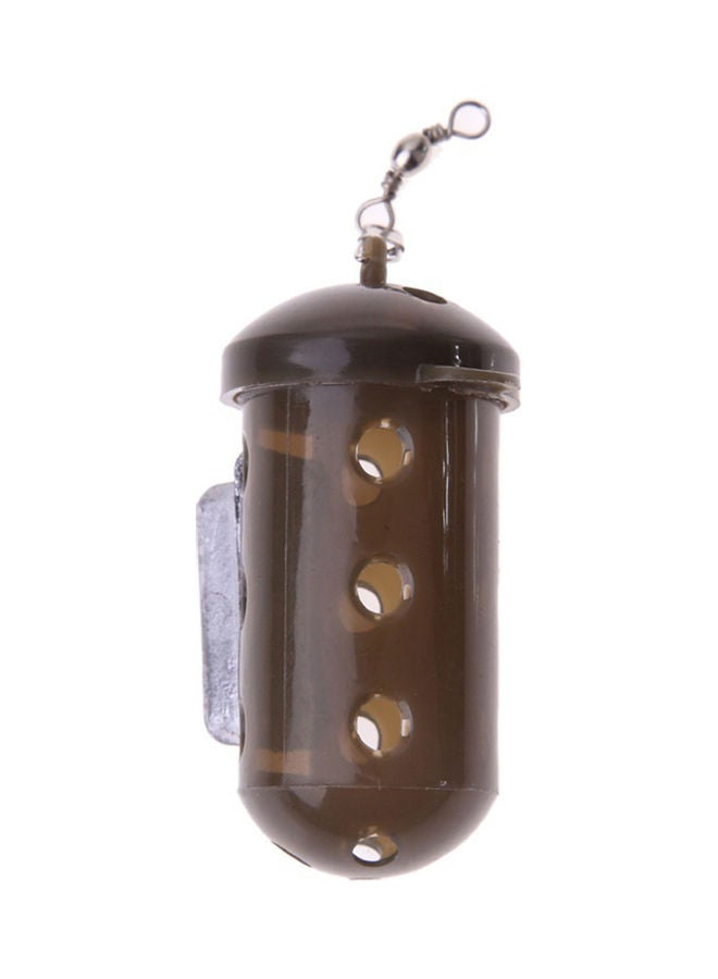 Generic Carp Feeder Bait Cage Lure Pit Device With Lead Pellet Fishing Tackle 20 x 10 x 20cm  - Image 3