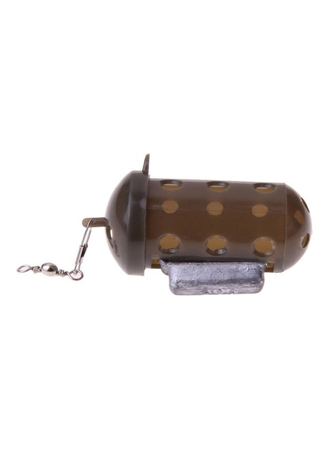 Generic Carp Feeder Bait Cage Lure Pit Device With Lead Pellet Fishing Tackle 20 x 10 x 20cm  - Image 5