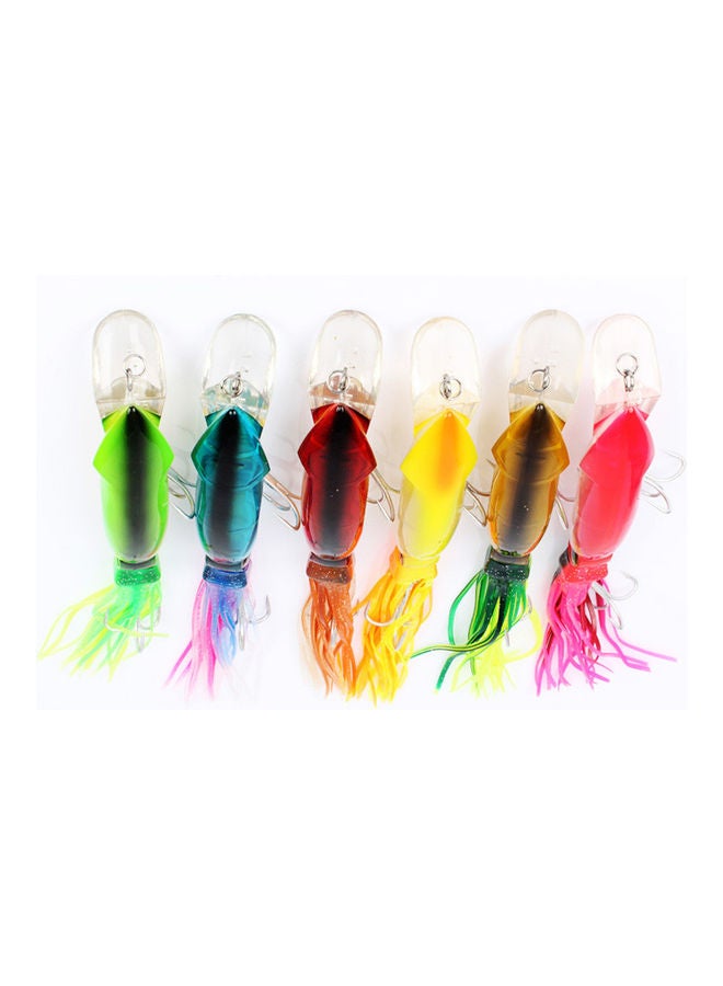 Generic 14cm Artificial Sea Fishing Lures Squid Hard Baits Hook Tackle Tool Accessory 20 x 10 x 20cm  - Image 5