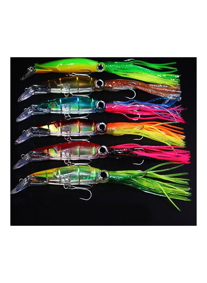 Generic 14cm Artificial Sea Fishing Lures Squid Hard Baits Hook Tackle Tool Accessory 20 x 10 x 20cm  - Image 2