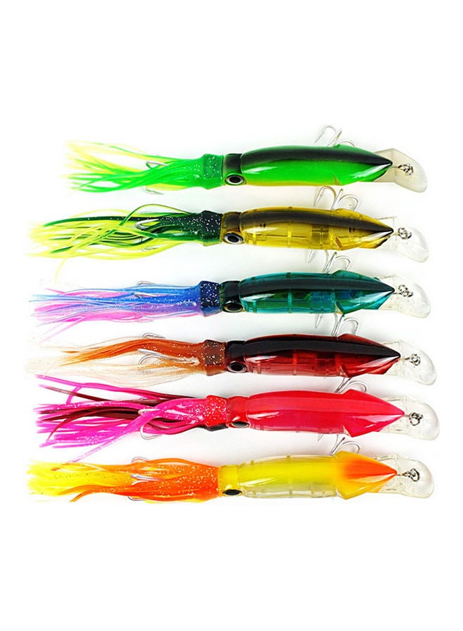 Generic 14cm Artificial Sea Fishing Lures Squid Hard Baits Hook Tackle Tool Accessory 20 x 10 x 20cm  - Image 4