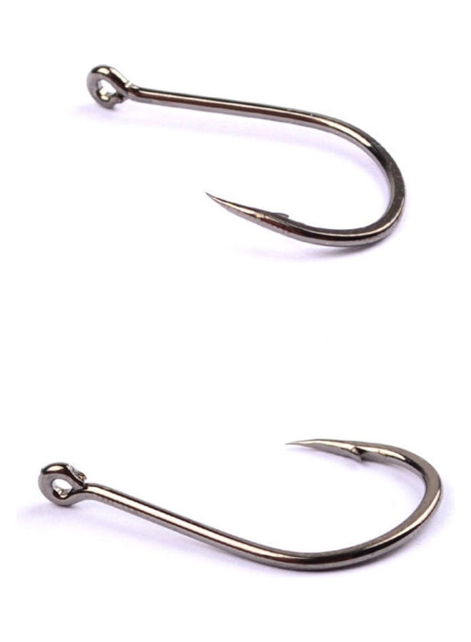 200Pcs Strong Carbon Steel Sharp Single Fish Fishing Hooks Bait Tackle Tool 20 x 10 x 20cm - Image 3