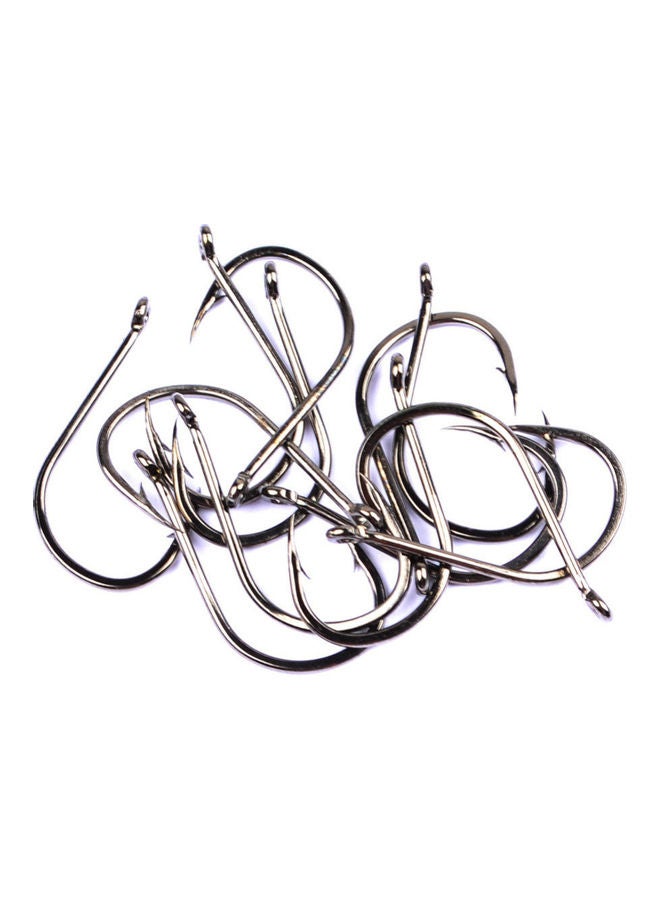 200Pcs Strong Carbon Steel Sharp Single Fish Fishing Hooks Bait Tackle Tool 20 x 10 x 20cm - Image 5