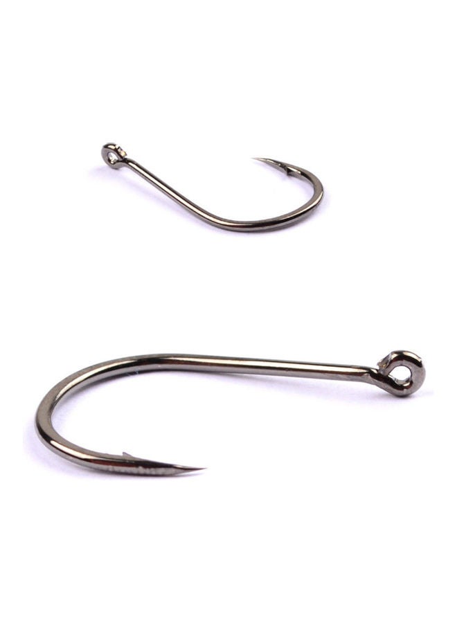 200Pcs Strong Carbon Steel Sharp Single Fish Fishing Hooks Bait Tackle Tool 20 x 10 x 20cm - Image 4