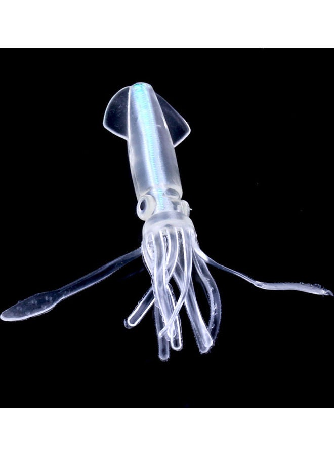 Generic - 5Pcs Glow in The Dark Luminous Artificial Soft Bait Squid Style Fishing Lure 20 x 10 x 20cm - Image 1