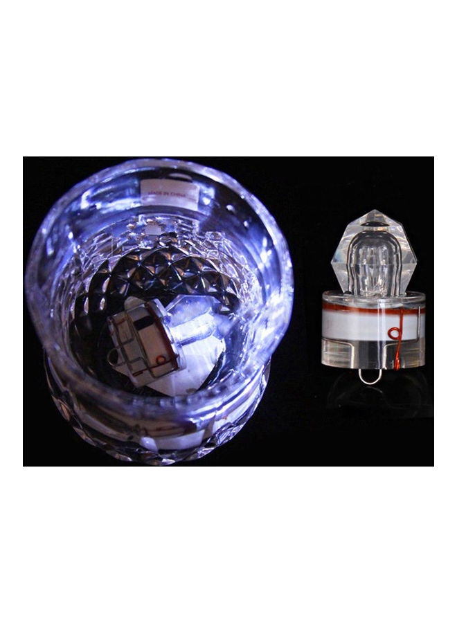 Generic - Deep Sea Diamond Shape Underwater LED Fishing Light Squid Strobe Bait Lure Tool 20 x 10 x 20cm - Image 1
