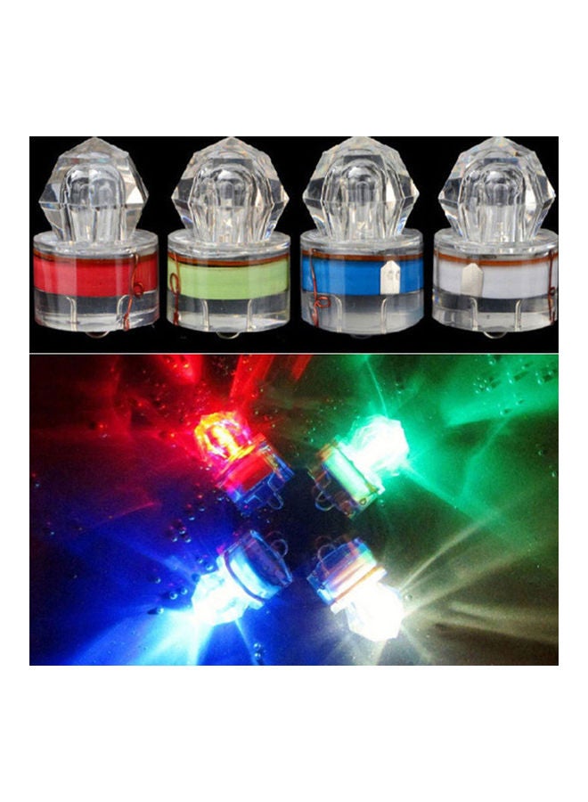 Generic Deep Sea Diamond Shape Underwater LED Fishing Light Squid Strobe Bait Lure Tool 20 x 10 x 20cm  - Image 3