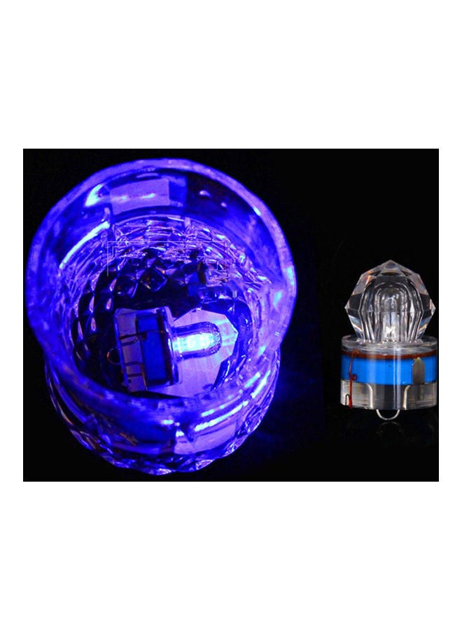 Generic Deep Sea Diamond Shape Underwater LED Fishing Light Squid Strobe Bait Lure Tool 20 x 10 x 20cm  - Image 4