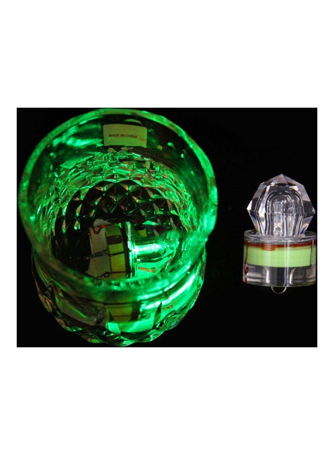 Generic - Deep Sea Diamond Shape Underwater LED Fishing Light Squid Strobe Bait Lure Tool 20 x 10 x 20cm - Image 1
