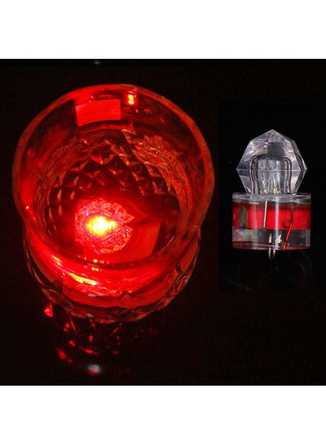 Generic - Deep Sea Diamond Shape Underwater LED Fishing Light Squid Strobe Bait Lure Tool 20 x 10 x 20cm - Image 1