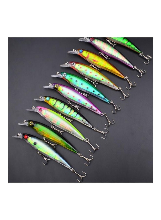 Generic 11cm/13.4g Minnow Fishing Lure Bass Hard  6# Hook Tackle Plastic Bionic Bait 20 x 10 x 20cm  - Image 5