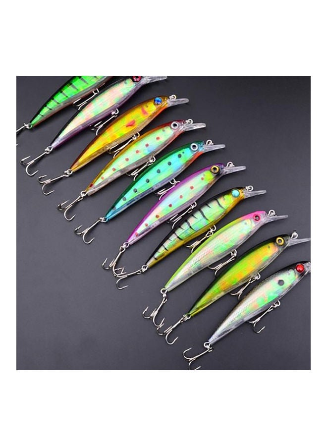 Generic 11cm/13.4g Minnow Fishing Lure Bass Hard  6# Hook Tackle Plastic Bionic Bait 20 x 10 x 20cm  - Image 4