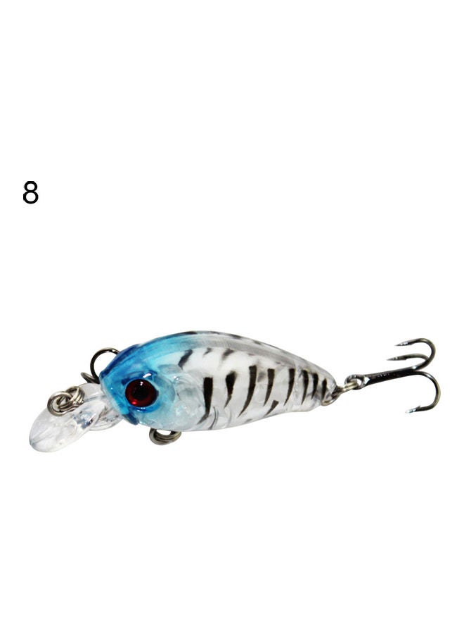 Generic 1 Pc 4.5cm Lifelike Crankbait Plastic Hard 3D Eyes Bait Fishing Lure Tackle Hook 20 x 10 x 20cm  - Image 1
