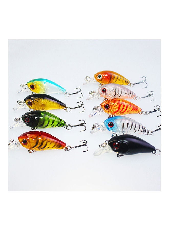 Generic 1 Pc 4.5cm Lifelike Crankbait Plastic Hard 3D Eyes Bait Fishing Lure Tackle Hook 20 x 10 x 20cm  - Image 3