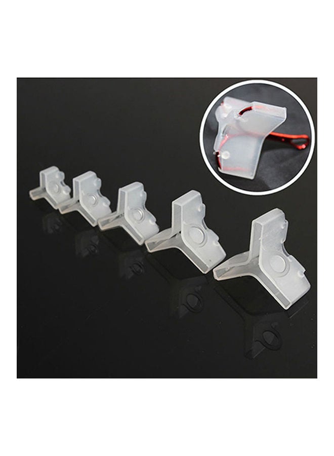 Generic 50Pcs Fishing Treble Hooks Holder Covers Case Bonnets Caps Protector Set 20 x 10 x 20cm  - Image 3