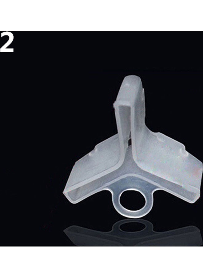 Generic 50Pcs Fishing Treble Hooks Holder Covers Case Bonnets Caps Protector Set 20 x 10 x 20cm  - Image 1