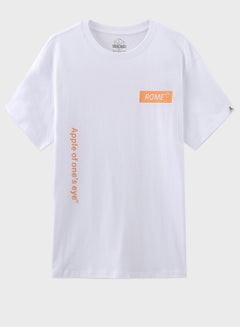 SEMIR Slogan T-Shirt White 