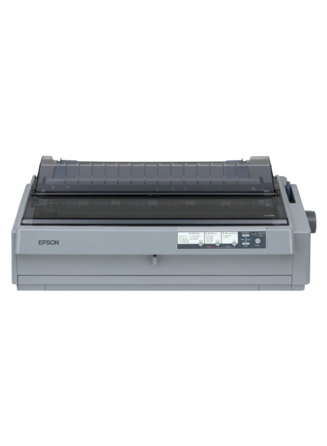 EPSON - Monochrome Dot Matrix Printer Grey - Image 1