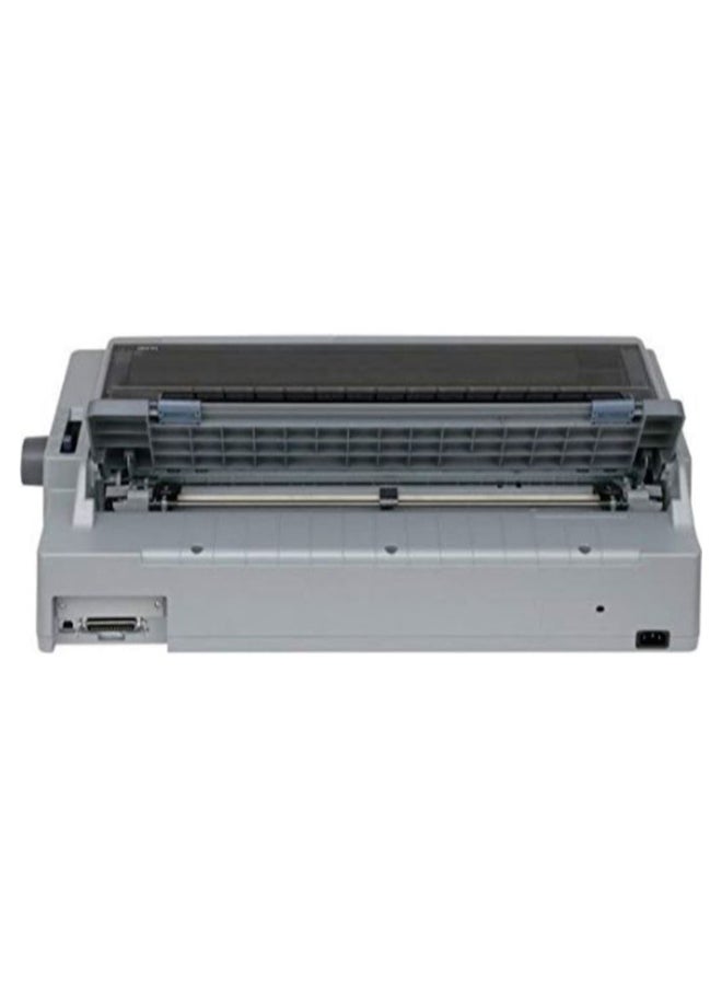 EPSON - Monochrome Dot Matrix Printer Grey - Image 1