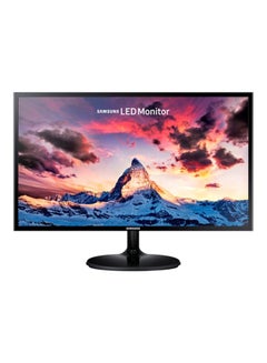 Samsung 27 Inch Full HD LED Monitor with Super Slim Design (LS27F350FHMXZN) Black 62.6x24.7x46.2cm Black  - Image 1