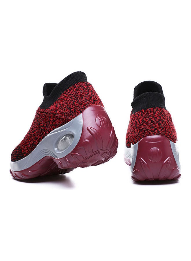Beauenty Anti Slip Outdoor Casual Socks Shoes Red - Image 5