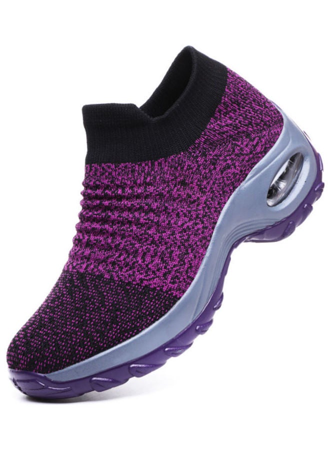 Beauenty Anti Slip Outdoor Casual Socks Shoes Purple - Image 3