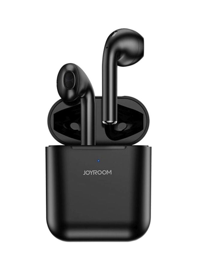 Bluetooth In-Ear Earbuds With Charging Case Black 