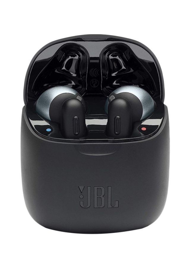 JBL - Tune 220TWS Wireless In-Ear Earphones With Charging Case Black - Image 1